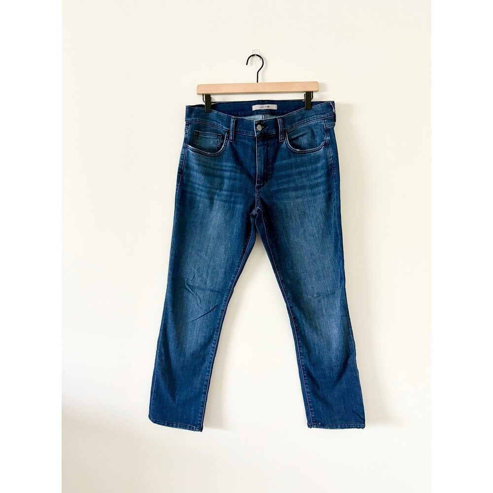 Joe's Jeans Straight Leg Denim in Dark Wash - Size 33